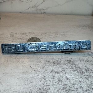 Vintage El Camino Chrome Emblem Badge 1973-1975